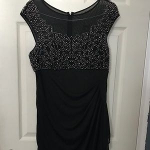 Xscape dress size 12 in black